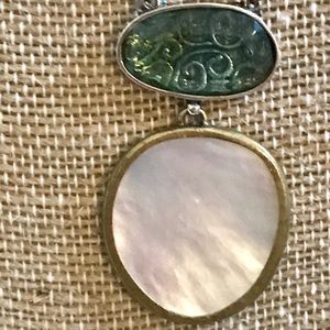 Silpada Necklace Oyster Bay. Mother of Pearl